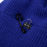 BBD Signature Custom Short Beanie (Blue) (6643613368438)
