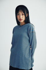 ストライプ長袖Tシャツ