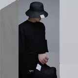 ラベルバケッハット / LABEL BUCKET HAT (4357552046198)
