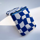 Checkerboard Blue Zflip Case (6674540789878)