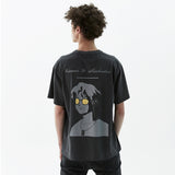 ピグメントリアングラフィックTシャツ / PIGMENT RIAN GRAPHIC TSHIRTS (4523279089782)