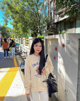 バタフライキャットスウェットシャツ/VENHIT Butterfly Cat SWEATSHIRT_B1