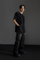 ポケットディティールダブルネックTシャツ/Pocket Detail Double Neck T-shirt (4433364549750)