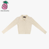 ツイストニッティングニット/TWIST KNITTING H-N