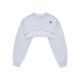 CIRCLE NEW SYMBOL LOGO BOLERO SWEAT SHIRT MELANGE