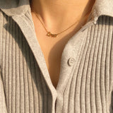 1990's Lover and Cross Necklace (6560280281206)