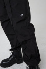 ピンタックジョガーパンツ / PINTUCK JOGGER PANTS BLACK