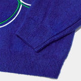 Clover Embroidered Knit