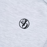 CIRCLE NEW SYMBOL LOGO BOLERO SWEAT SHIRT MELANGE
