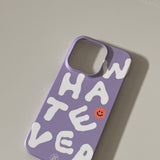 ワットエバーケースデザインアイフォンケース / Whatever case design iPhone case