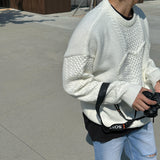 ASCLO Heart Cable Round Knit (4color)