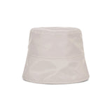 Stud Drop Over Fit Poly Bucket Hat Babypink