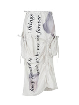 ウィズダムティースローライズラッチドスカート / Wisdom Teeth Low Rise Ruched Skirt BEIGE