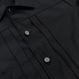 レザーピンタックジャケット/EV leather pin tuck jacket (3 colors)