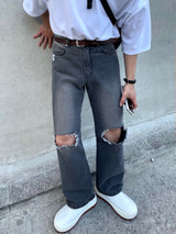 イージーデストロイデニムパンツ