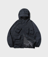 マルチポケットフードジャンパー/Multi Pocket Hooded Jumper (Charcoal)