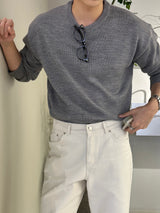 LMN Just Semi-Wide Cream Pants (1 color)