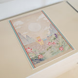 Cheeese folk painting poster