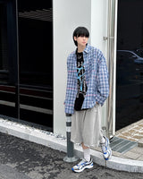 シルカチェッカーボードシャツ