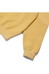 Reverse Bear Patch Crewneck_Canary (6684838854774)