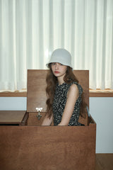 PONY bucket hat_ivory