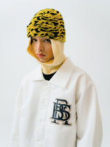 ビッグロゴカラーバーシティジャケット/BSR2223FWJK025 BIG LOGO COLLAR VARSITY JACKET CREAM