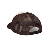 ソーシャルバタフライトラッカーキャップ / Social Butterfly Trucker Cap - Brown / Cream