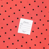 オーバーフィットドットプリントシャツ/OVERFIT DOT PRINT SHIRT-DEEP RED
