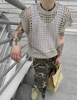 No.9495 NET KNIT VEST