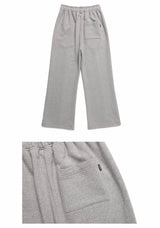 セミブーツカット ワイド ピンタック スウェットパンツ /  CHARMS SEMI BOOTCUT WIDE PINTUCK SWEAT PANT MG