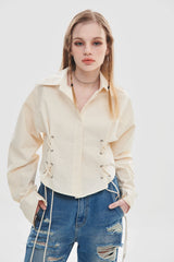 アイレットシャツ / EYELET SHIRT