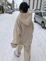 ケン & メアリー フリースセットアップフードT