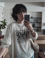 ハイドレターニットTシャツ (3 color)