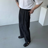 ピンタックデニムスラックス / EV BOLN Pintuck Denim Slacks