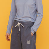 ファジーバンディングパンツ / FUZZY BANDING PANTS_NAVY BLUE