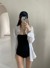 ラベルムジモノキニ / Label mu-ji monokini (one color)