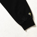 オーバーフィット M ロングスリーブT/OVERFIT M LONG-SLEEVED T-BLACK