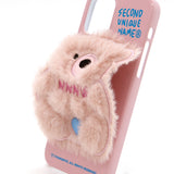 SUN CASE PATCH FUR BEAR LIGHT PINK (6535227539574)