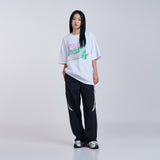 DIN2LS CREATURE LETTERING SHORT SLEEVE T-SHIRT (YELLOW)