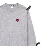 LOVE FM LONG SLEEVE sports grey (6570280714358)