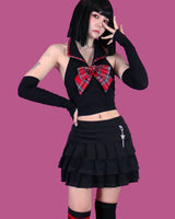 スターポイントレーススカート / star point lace skirt (underpants/2color)