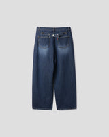 ベルトループディティールフラップデニムジーンズ / belt loop detail flap denim jeans