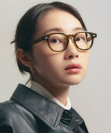 魂04 Forest Green Blue Light Glasses (6671647899766)