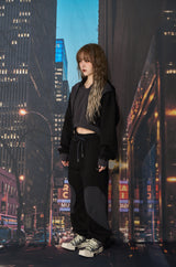ハートジョガーパンツ / HEART JOGGER PT (BLACK)