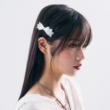 NO.442 [SILVER] RIBBON HAIR PIN
