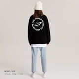 リボルブスウェット / Revolve Sweatshirt Black (4595379896438)