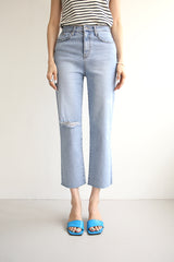 ザチャーリージーンズ / THE CHARLIE JEANS / WIDE STRAIGHT DENIM PANTS
