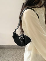 ガゼルベルトハーフムーンミニトートショルダーバッグ / Gazel belt half moon mini tote shoulder bag