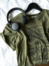 punk lettering t-shirts