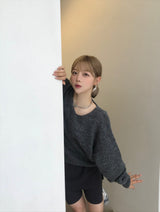 Abril loose fit v-neck knit 